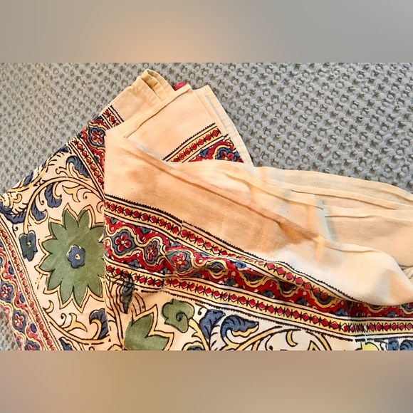 Flaw Beautiful Vibrant Color Cotton Twin Size Bedding Made In Pakistan Karavan - Picture 11 of 13